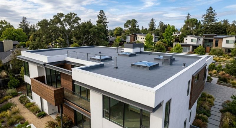 Flat Roof Replacement project example